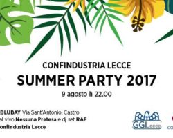 Summer Party Confindustria Lecce 2017